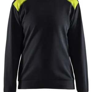 Top-Seller Blakläder Damen Sweatshirt 3408 schwarz/gelb Größe: 3XL