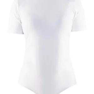 Billig Blakläder Body weiß Größe: 3XL