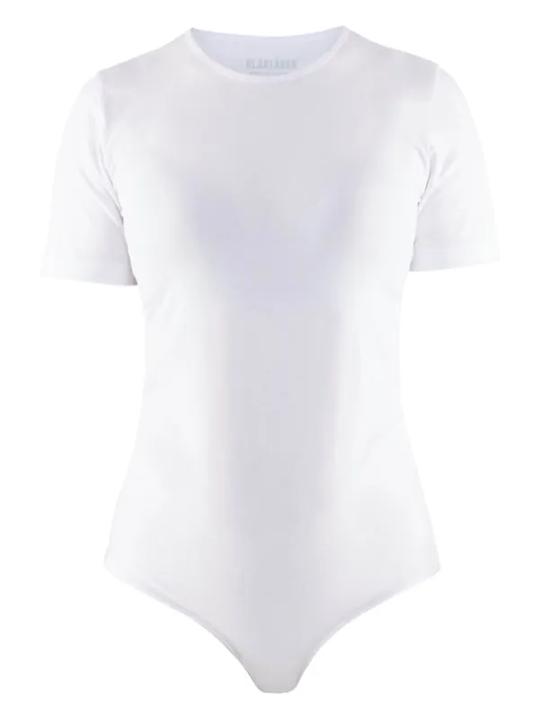 Billig Blakläder Body weiß Größe: 3XL
