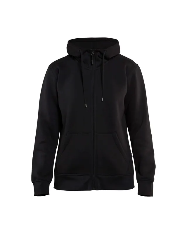 Blakläder Damen Hoodie 3395 mit Reißverschluss, schwarz Größe: 3XL Begrenztes Angebot