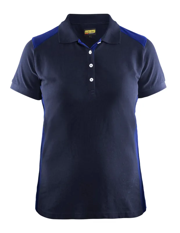 Blakläder Damen Polo Shirt 3390 marineblau/kornblau Größe: 3XL Finale Aktion