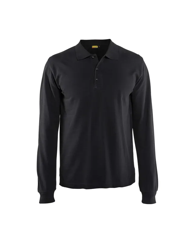 Ausverkauf Blakläder Langarm Polo Shirt 3388 schwarz Größe: 3XL