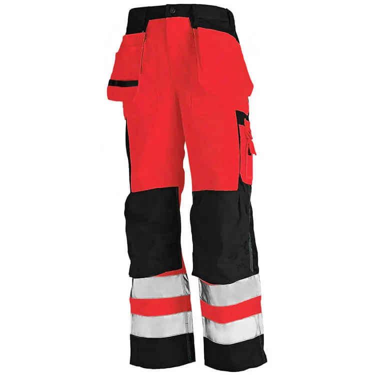 Blakläder Bundhose High Vis Klasse 2 1533 rot/schwarz Rabatt