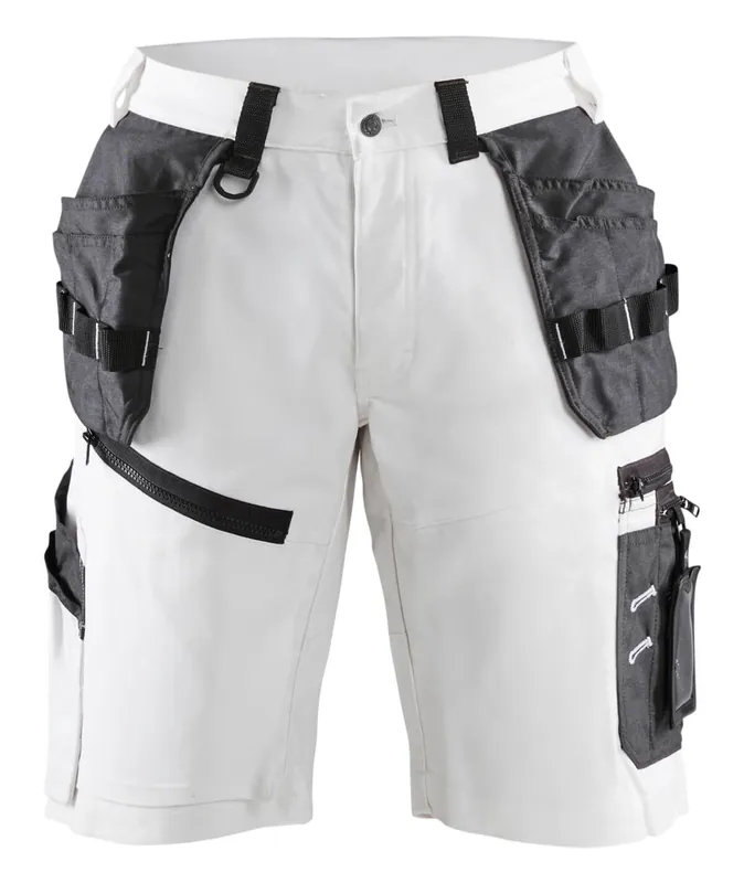 Angebot Blakläder X1500 Maler Shorts 1512 weiß/dunkelgrau Größe: 60