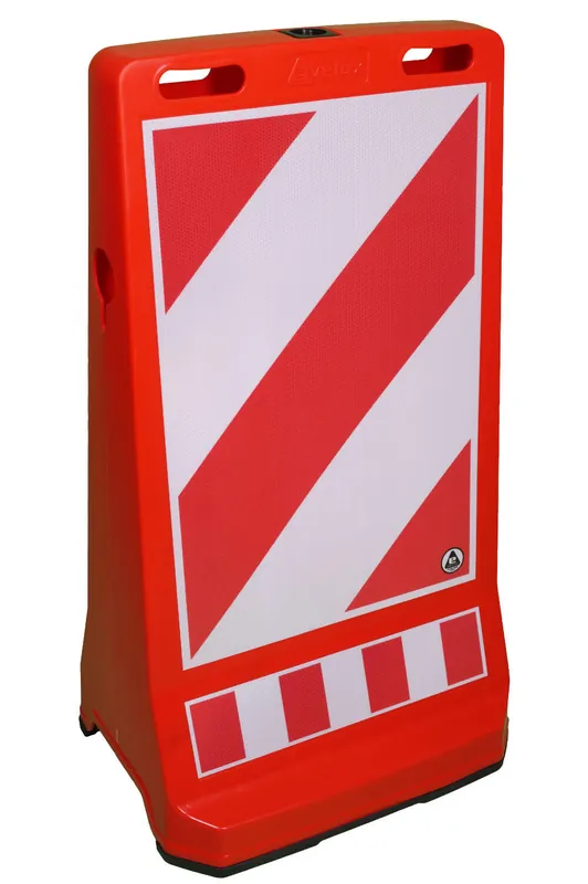 Expressversand TEMKA Parkplatzaufsteller rot-weiß 495 x 390 x 900 mm