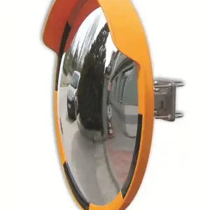Meistverkauft TEMKA Verkehrsspiegel schwarz/gelb rund 600 mm