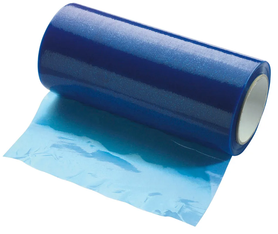 Sonderaktion Schuller Glasschutzfolie blau 100 m Breite: 1000 mm