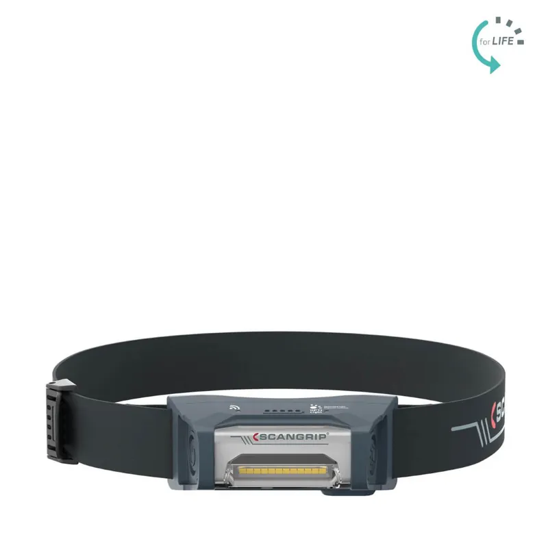 Solange Der Vorrat Reicht ScanGrip LED-Stirnlampe I-VIEW, COB-LED und Sensorsystem