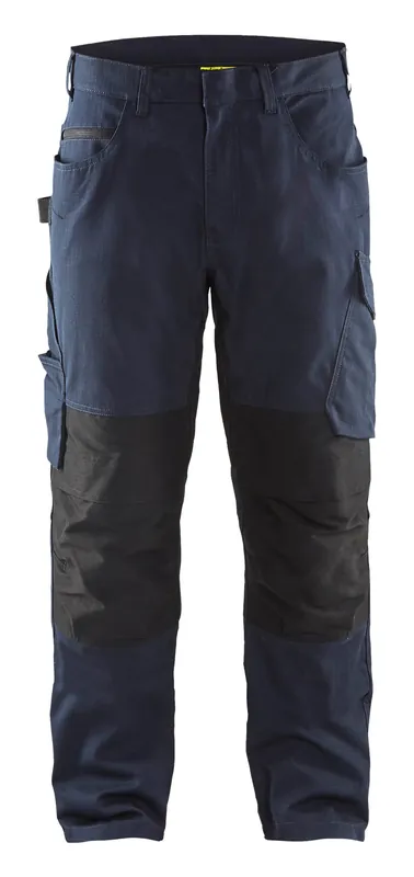 Super-Preis Blakläder Service Bundhose 1495 dunkel marineblau/schwarz