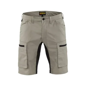 Top-Preis Blakläder Service Shorts Stretch 1449 steingrau/schwarz Größe: 62