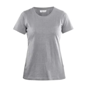 Billig Blakläder Damen T-Shirt 3334 grau Größe: 3XL