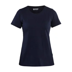 Angebot Blakläder Damen T-Shirt 3334 marineblau  Größe: 3XL