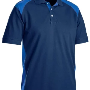 Top-Preis Blakläder Polo-Shirt 2-farbig 3324 marineblau/kornblau Größe: 3XL