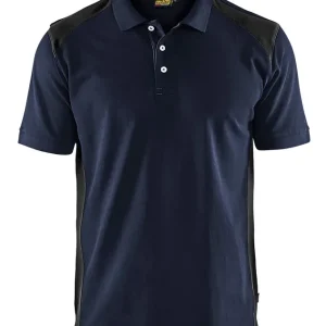 Bestseller Blakläder Polo Shirt dunkel marineblau/schwarz Größe: 3XL