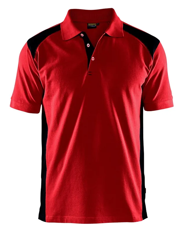Abverkauf Blakläder Polo Shirt rot/schwarz Größe: 3XL