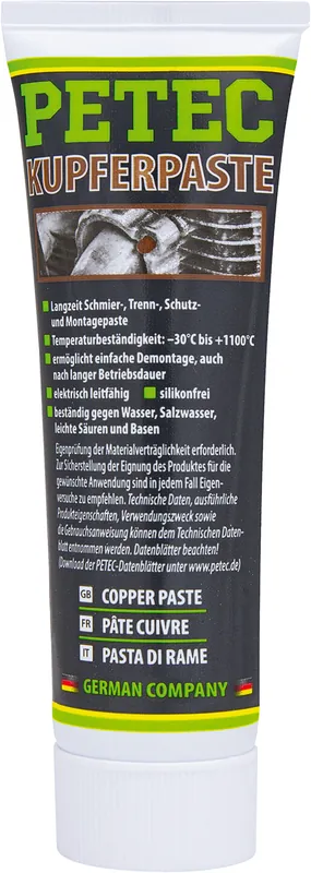 PETEC Kupferpaste, 55 ml / 50 g, Tube Neu