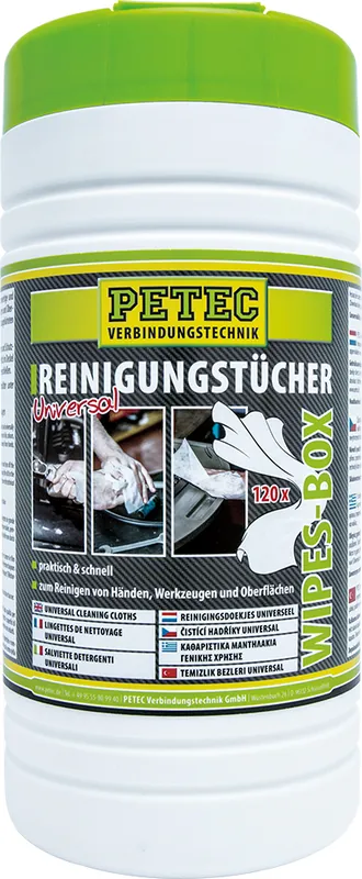 PETEC Reinigungstücher WIPES - BOX 120 Tücher Angebot