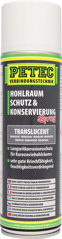 PETEC Hohlraumschutz und Konservierung Inhalt: 500 ml Neuheit