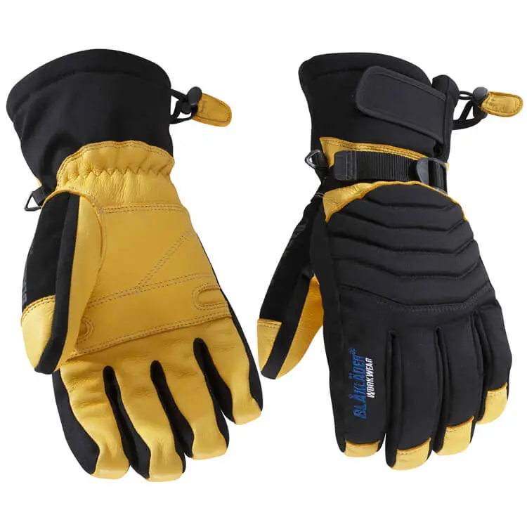 Top-Preis Blakläder Handschuh Handwerk 2238 schwarz/gelb Größe: 9
