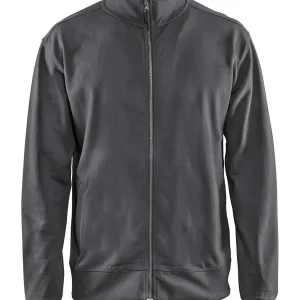 Schnäppchen Blakläder Sweaterjacke dunkelgrau Größe: 3XL