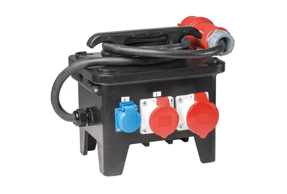 Abverkauf as-Schwabe CEE Baustellenstromverteiler M2 400V