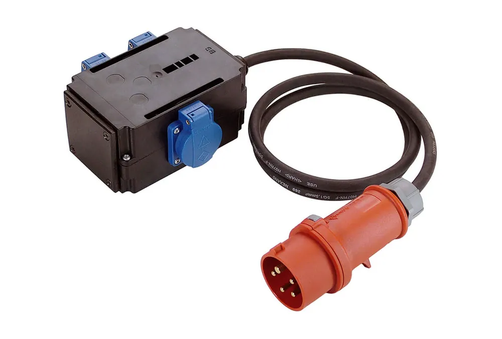 Sonderangebot as-Schwabe CEE Adapter MIXO NAGOLD 400 V mit Leitung 1,5 m