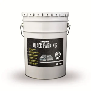 Direkt Vom Hersteller a.m.p.e.r.e. Asphaltversiegelung Traffic Black Parking schwarz, 25 kg Eimer