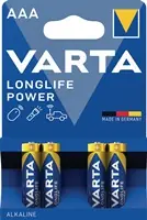 VARTA -Batterie Micro AAA 1,5 Volt 4 Stück im Blister Zertifiziert