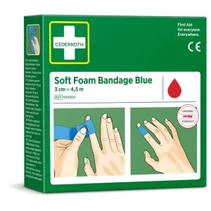 Echt Holthaus Medical Wundverband SOFT1 blau 3 cm x 5 m