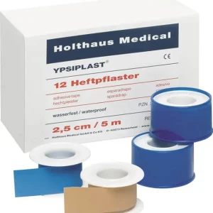 Holthaus Medical YPSIPLAST Heftpflaster wasserfest blau 2,5 cm x 5 m Sichere Zahlung