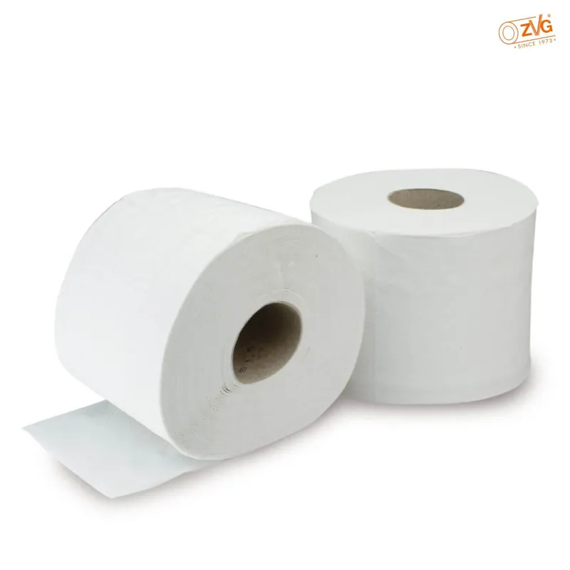 ZVG Toilettenpapier 2-lagig weiß, 48 Rollen 400 Blatt pro Rolle Schneller Versand