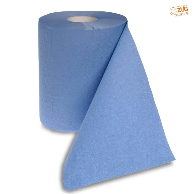 Expressversand ZVG Handtuchrolle 2-lagig blau 220 mm, 395 Abrisse