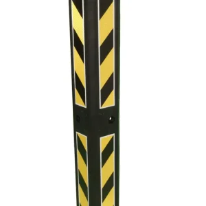 TEMKA Eckschutzschiene schwarz, retrorefleflektierend, 800 mm Neu