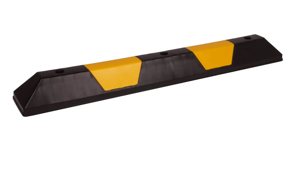 TEMKA Leitschwelle 1090 mm Ausführung: schwarz - Einleger gelb Mega-Angebot