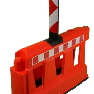 TEMKA Fahrbahnteiler TEMKA-WALL mit Sichtzeichen Farbe: weiß Expressversand