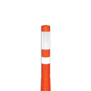 TEMKA Flexipfosten mit Fuß Ausführung: orange, 750 mm Abverkauf