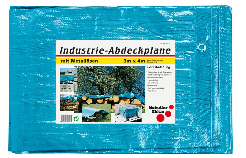 Solange Der Vorrat Reicht Schuller Industrie-Schutzplane Maße: 10 x 12 m