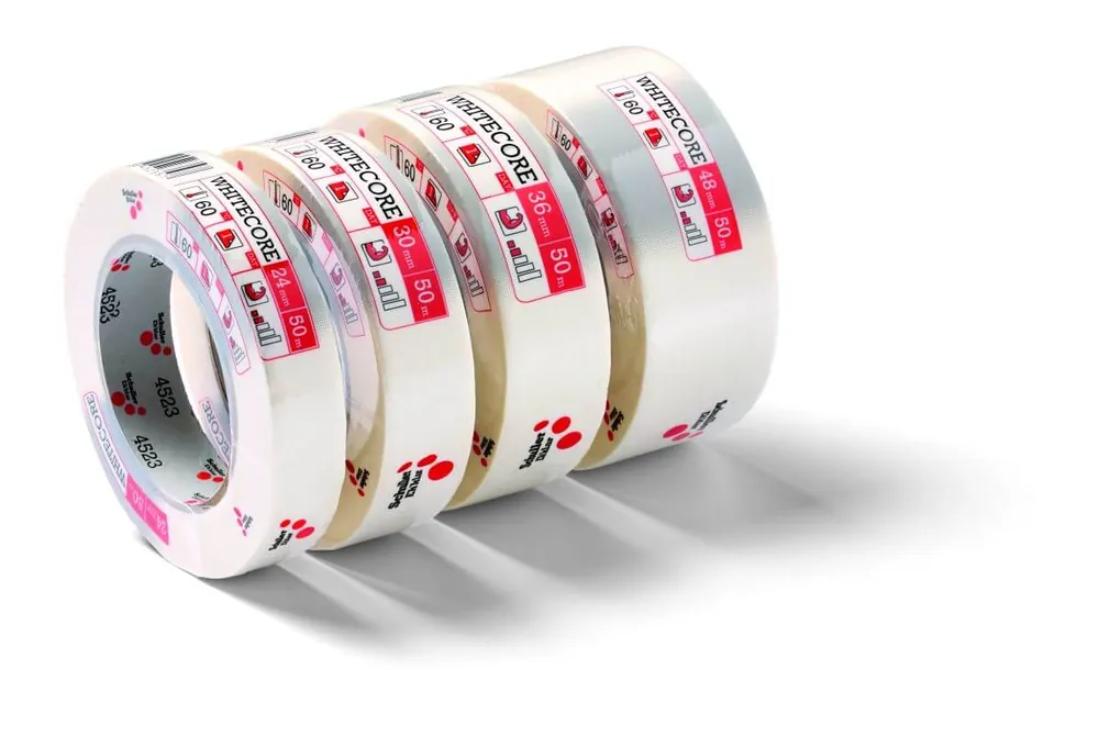 Nur Für Kurze Zeit Schuller Abdeckklebeband WhiteCore weiß 50 m Breite: 48 mm