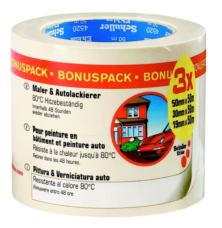 Knallerangebot Schuller Klebe-Abdeckband-Set 3-teilig