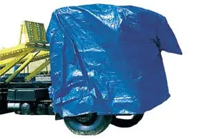 Preisreduziert profibau Abdeckplane blau 150 g/m² Maße: 5 x 8 m