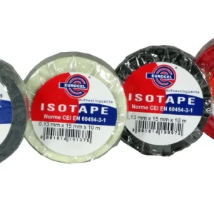 Solange Der Vorrat Reicht profibau Elektro-Isolierband 15 mm, 10 m Farbe: schwarz