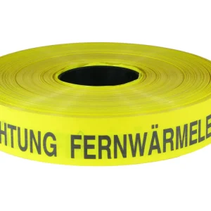 Sofort Bestellen Kelmaplast Trassenwarnband Ausführung: Achtung Fernwärmeleitung