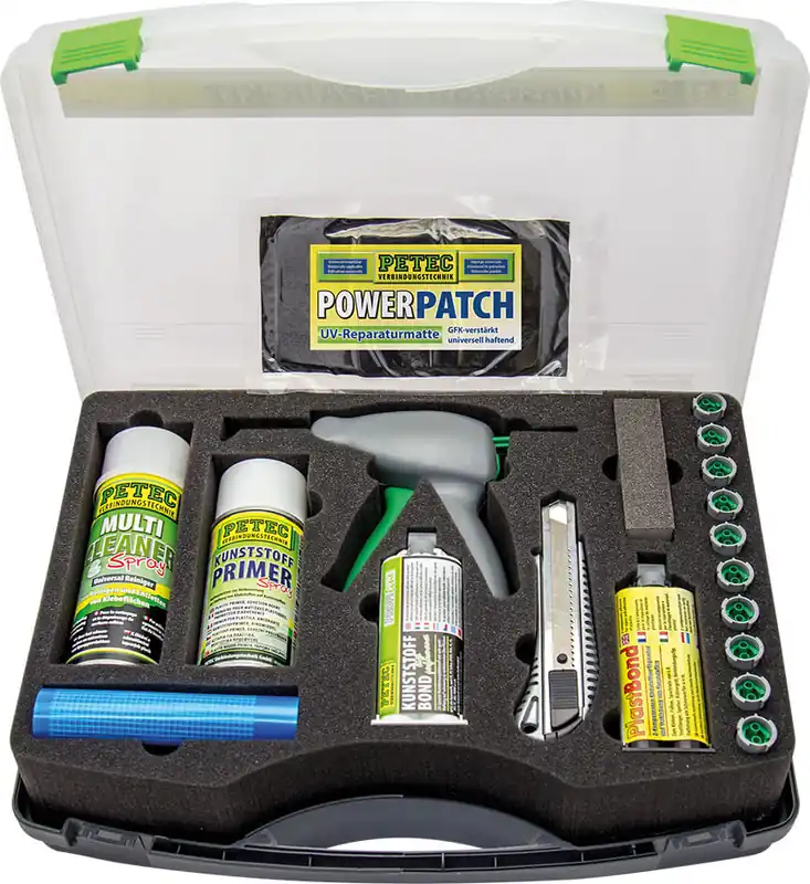 Schnäppchen PETEC Kunststoff Reparatur Kleber