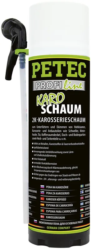 Sichere Zahlung PETEC 2K - Karosserieschaum 0,4 l