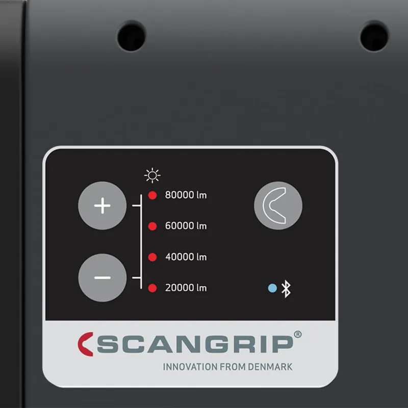 Markenware ScanGrip Baustellenstrahler SITE LIGHT 80, 80.000 Lm