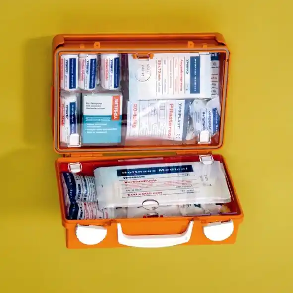 Holthaus Medical QUICK Erste-Hilfe-Koffer leer orange Sonderangebot