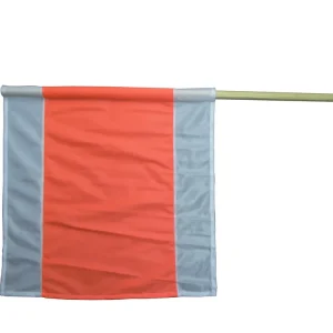 Versand Am Gleichen Tag Gottlieb Nestle Warnflagge weiß/orange/weiß 50 x 50 cm Farbe: weiß-orange-weiß