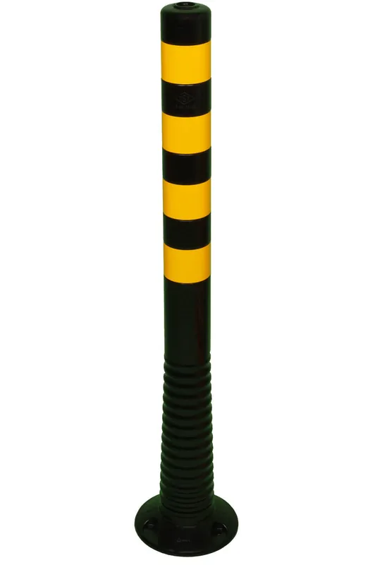 Top-Angebot TEMKA Flexipfosten® schwarz/gelb reflektierend Höhe: 1000 mm, 4 Streifen