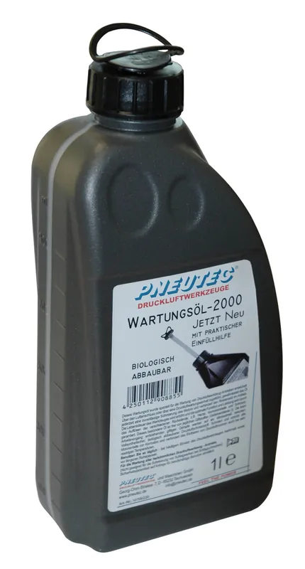 Pneutec Wartungsöl 2000 für alle Druckluftrotoren, 1 l Neu Im Sortiment