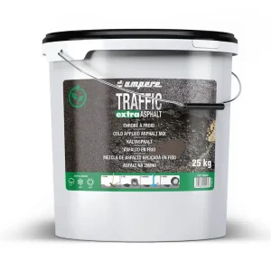 a.m.p.e.r.e. Ein-Komponenten Kaltasphalt Traffic Asphalt schwarz, 25 kg Eimer Bestpreis